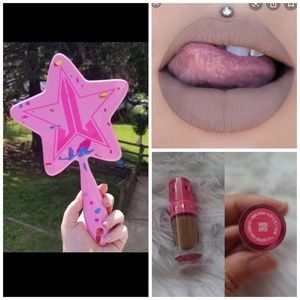 Pink Jaw Breaker Mirror & mini velour liquid lip